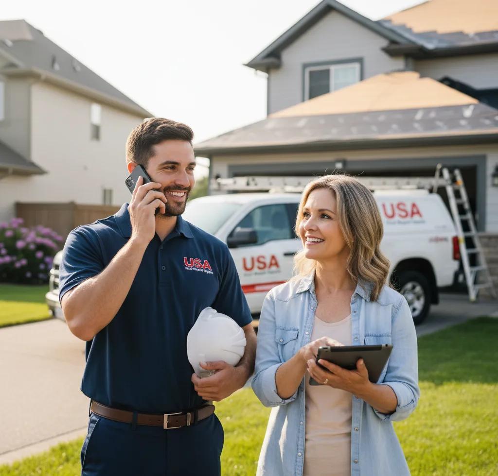 USA Roof Repair Experts customer support in Kenly